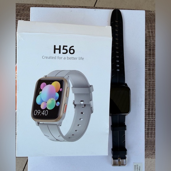 MorePro H56 Smartwatch Fitness Tracker Black New in Box Heart Rate BP Sleepy - Picture 5 of 6